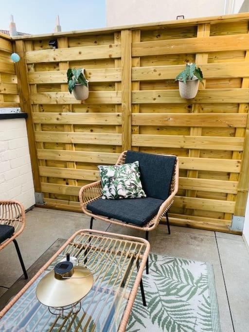 Ostend Chic, Luxe Loftstijl In Oostende Luaran gambar