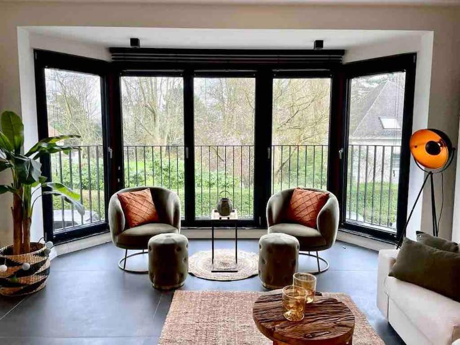 Ostend Chic, Luxe Loftstijl In Oostende Luaran gambar