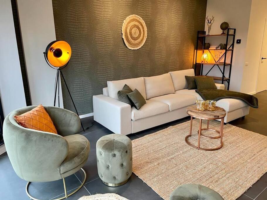 Ostend Chic, Luxe Loftstijl In Oostende Luaran gambar