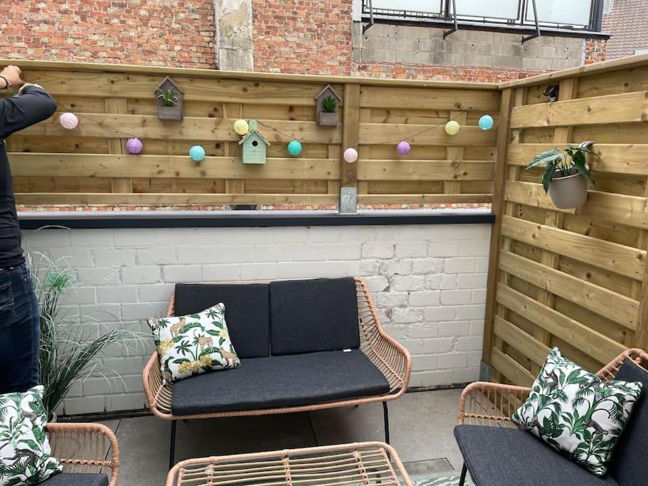 Ostend Chic, Luxe Loftstijl In Oostende Luaran gambar